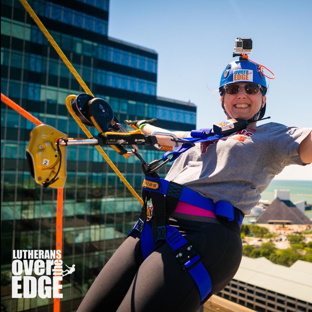 Lutherans Over The Edge Fundraising Event